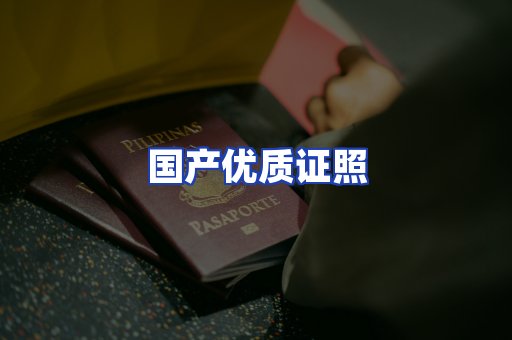国产优质证照